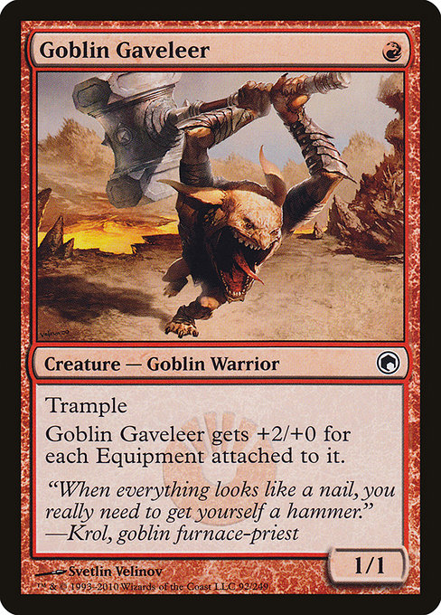Goblin Gaveleer from Scars of Mirrodin