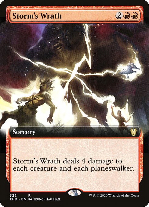 Storm's Wrath from Theros Beyond Death
