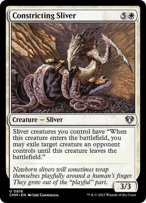 Constricting Sliver from Commander Masters