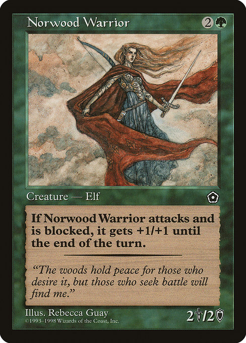 Norwood Warrior highlighted card art