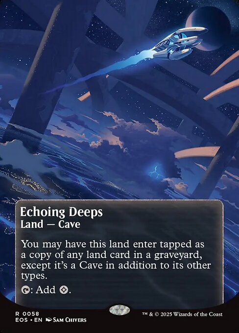 Echoing Deeps highlighted card art
