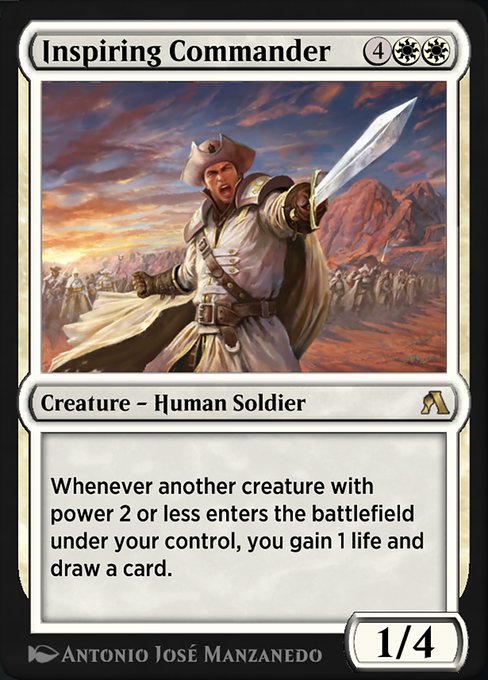 Inspiring Commander from Arena New Player Experience Cards