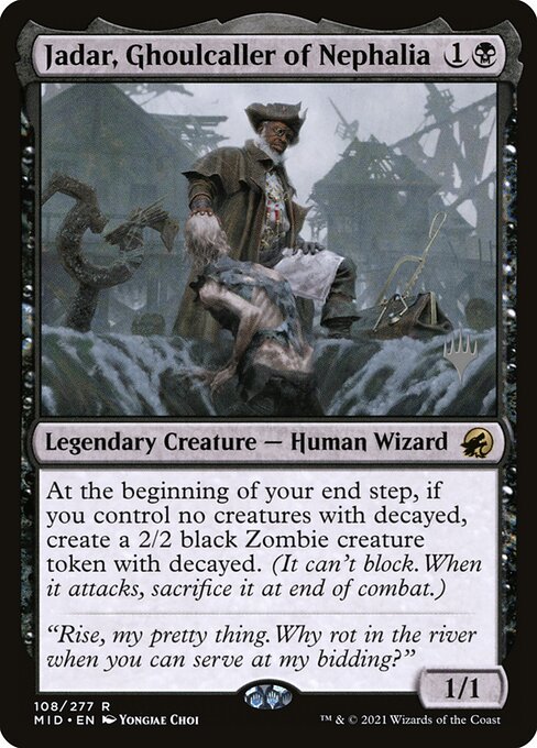 Jadar, Ghoulcaller of Nephalia from Innistrad: Midnight Hunt Promos
