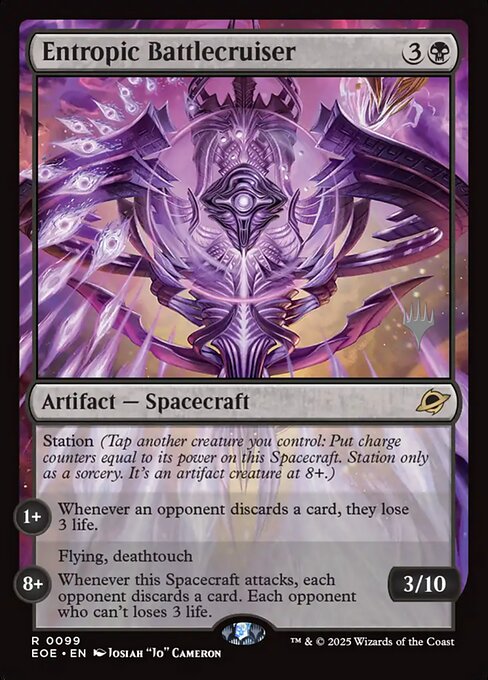 Entropic Battlecruiser highlighted card art