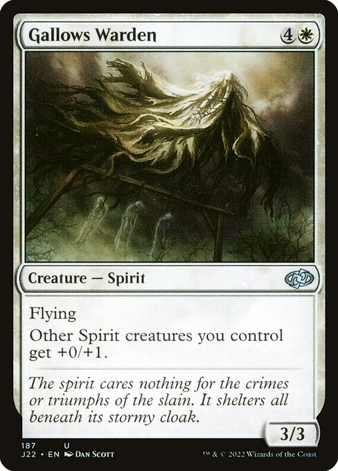 Gallows Warden highlighted card art