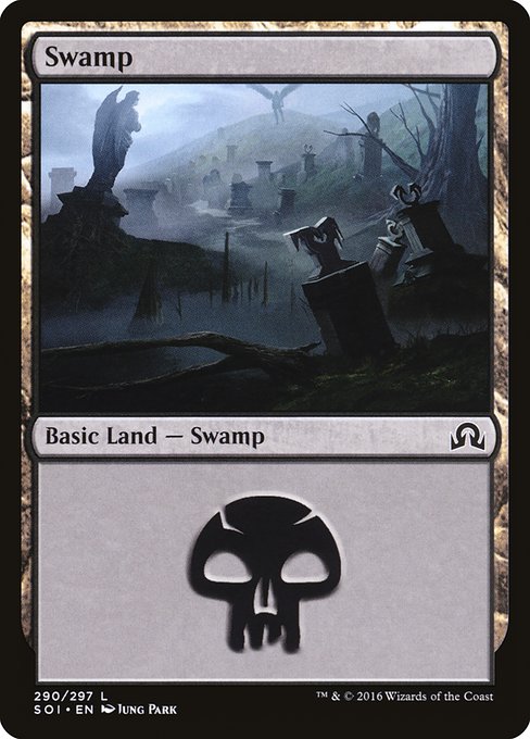 Swamp from Shadows over Innistrad