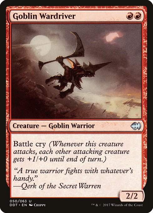 Goblin Wardriver from Duel Decks: Merfolk vs. Goblins