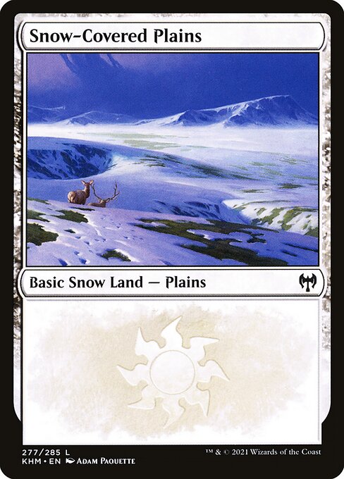 Snow-Covered Plains from Kaldheim