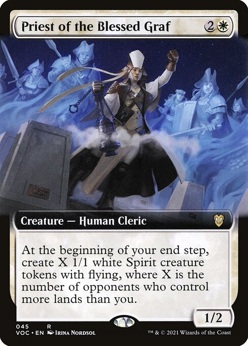 Priest of the Blessed Graf from Crimson Vow Commander