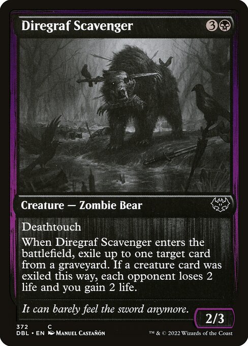 Diregraf Scavenger from Innistrad: Double Feature