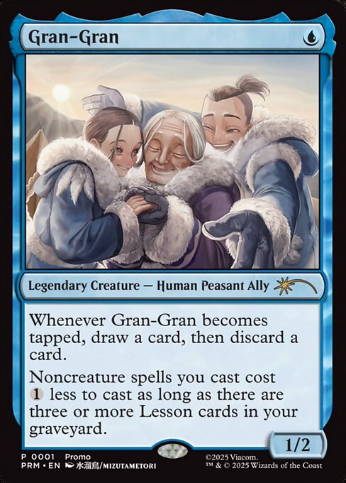 Gran-Gran from Wizards Play Network 2025