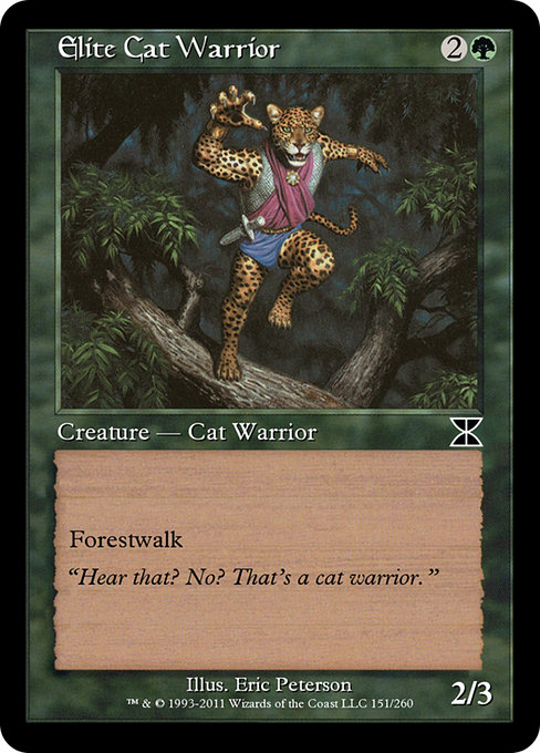 Elite Cat Warrior from Masters Edition IV