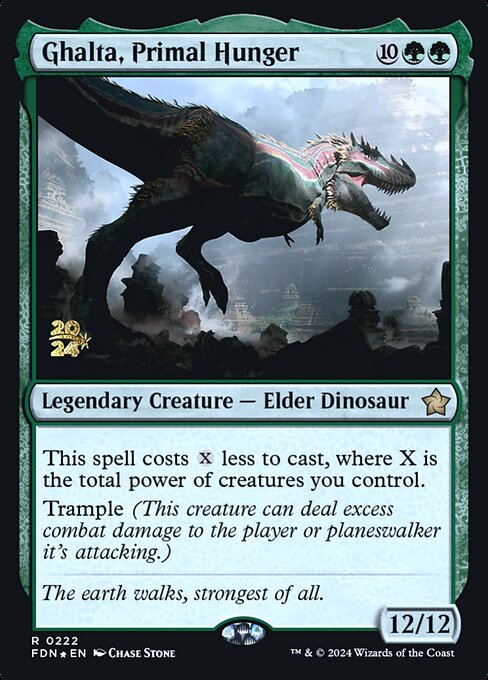 Ghalta, Primal Hunger from Foundations Promos