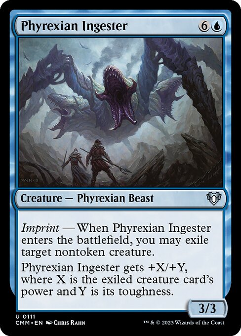 Phyrexian Ingester highlighted card art