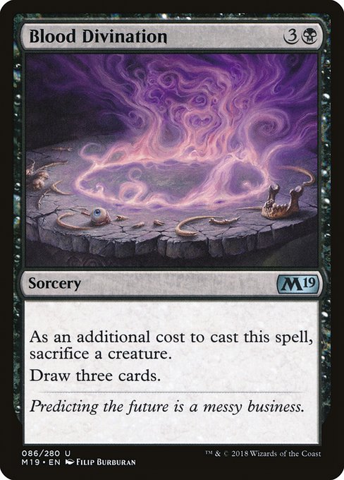 Blood Divination from Core Set 2019