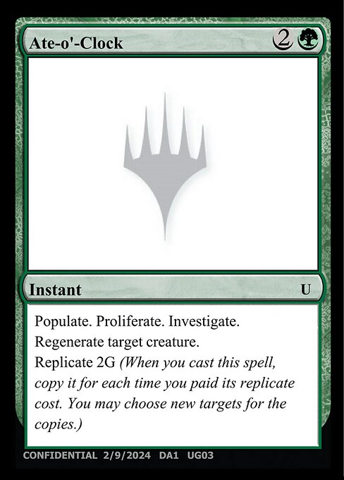 Ate-o'-Clock highlighted card art