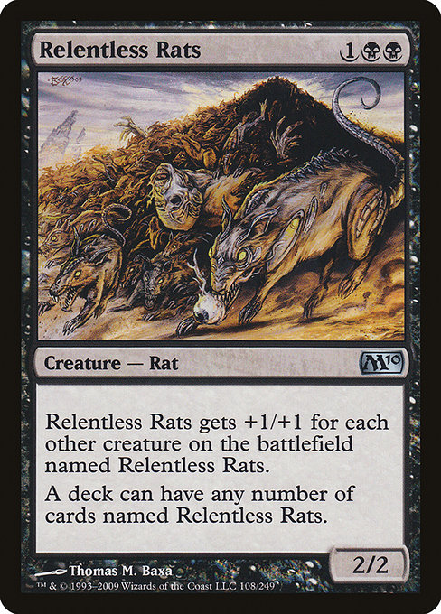 Relentless Rats from Magic 2010