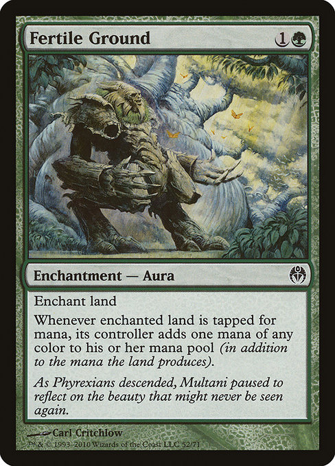 Fertile Ground from Duel Decks: Phyrexia vs. the Coalition