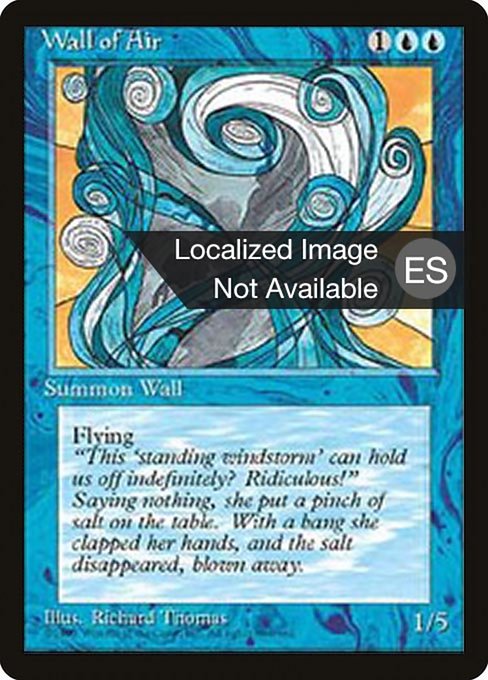 Wall of Air from Fourth Edition Foreign Black Border