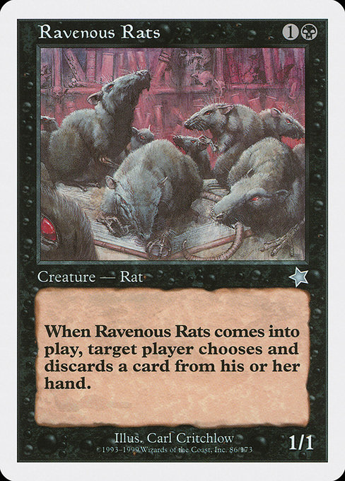 Ravenous Rats from Starter 1999