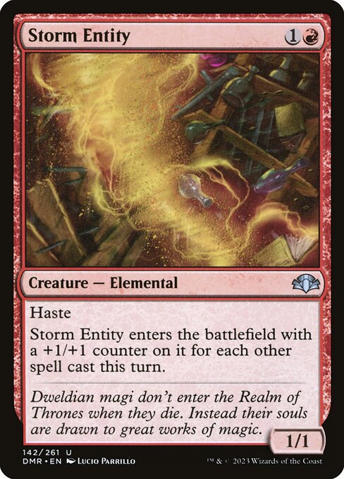 Storm Entity highlighted card art