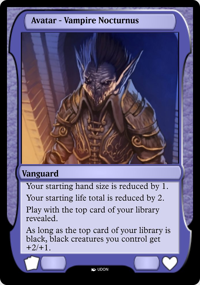 Vampire Nocturnus Avatar highlighted card art