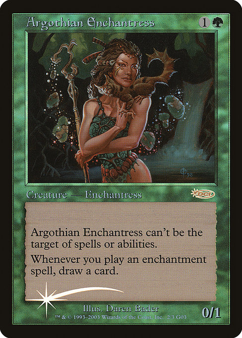 Argothian Enchantress from Judge Gift Cards 2003