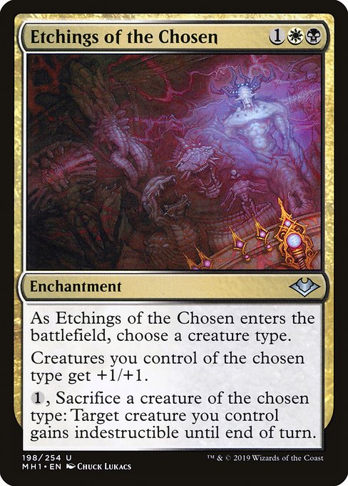 Etchings of the Chosen from Modern Horizons