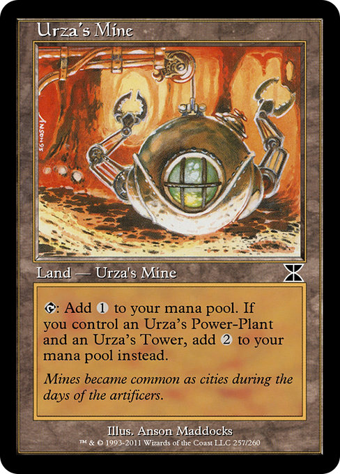 Urza's Mine from Masters Edition IV