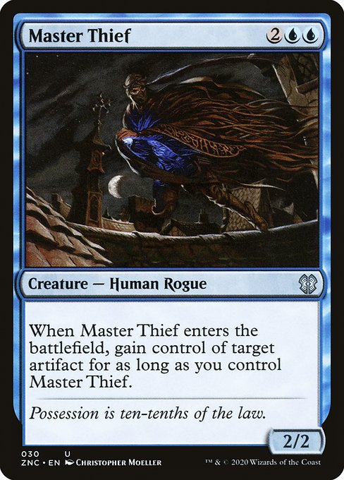 Master Thief highlighted card art