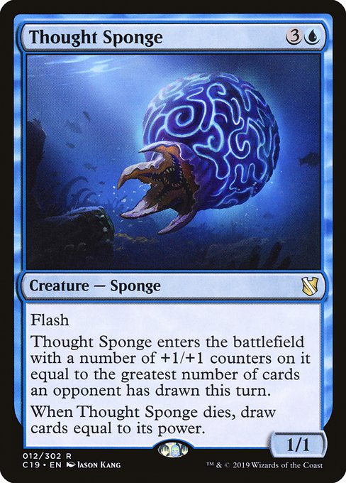Thought Sponge highlighted card art