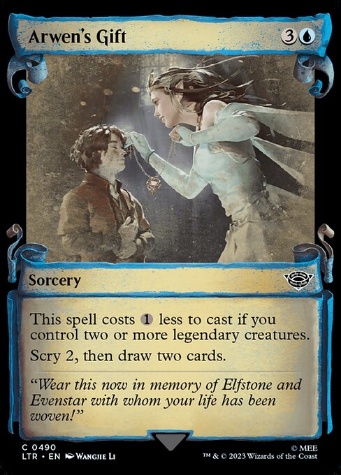 Arwen's Gift highlighted card art