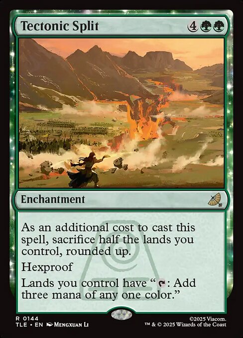 Tectonic Split from Avatar: The Last Airbender Eternal