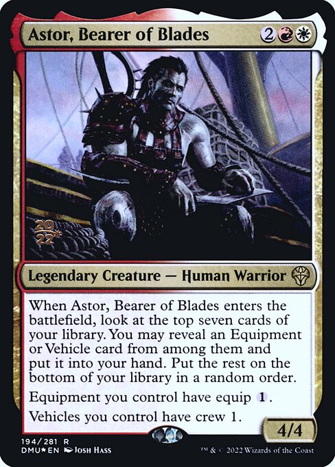 Astor, Bearer of Blades from Dominaria United Promos