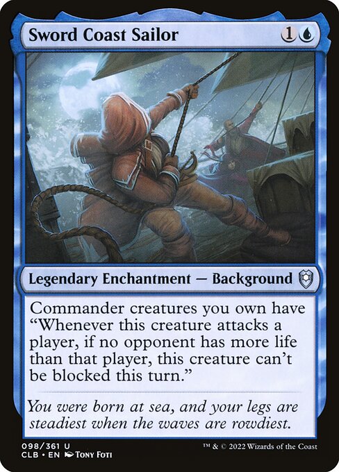 Sword Coast Sailor highlighted card art