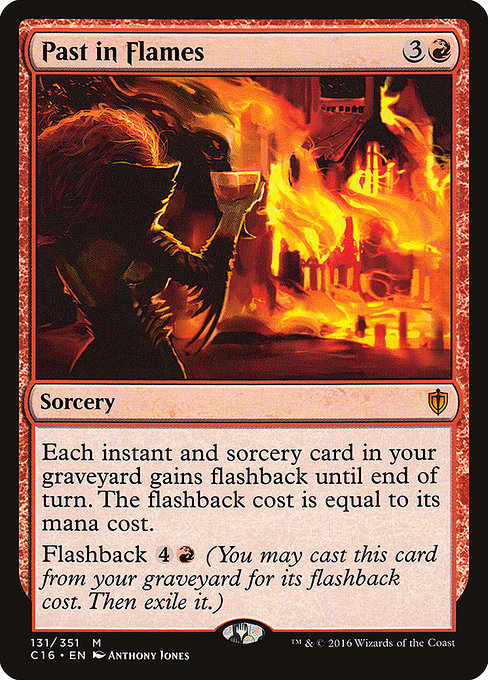 Past in Flames from Commander 2016