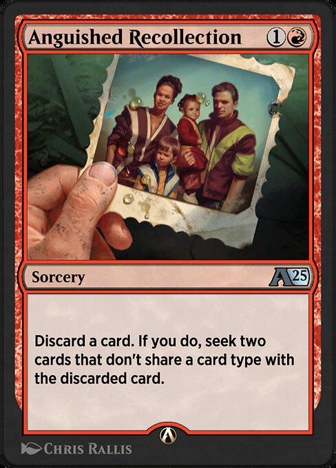 Anguished Recollection highlighted card art
