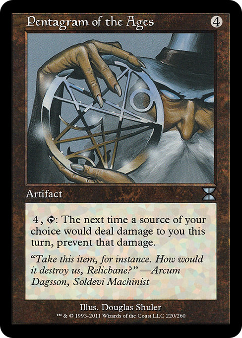 Pentagram of the Ages highlighted card art