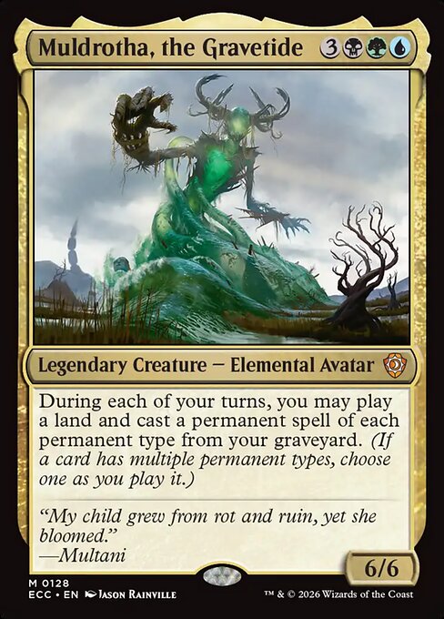 Muldrotha, the Gravetide from Lorwyn Eclipsed Commander