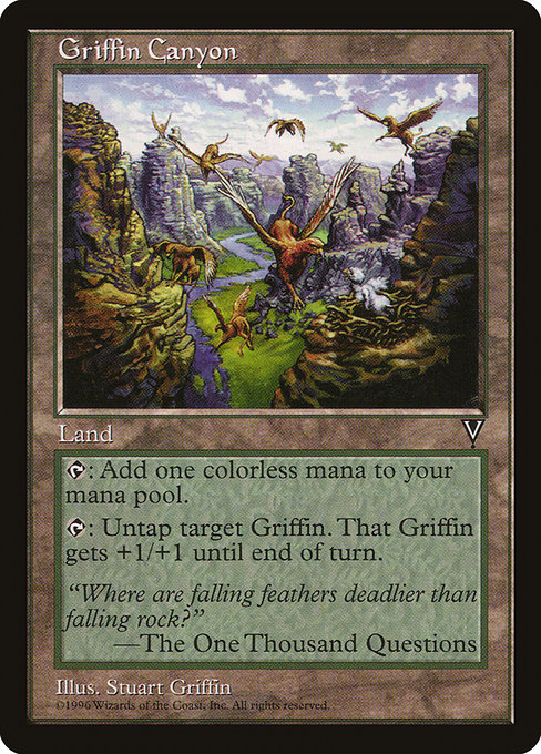 Griffin Canyon highlighted card art