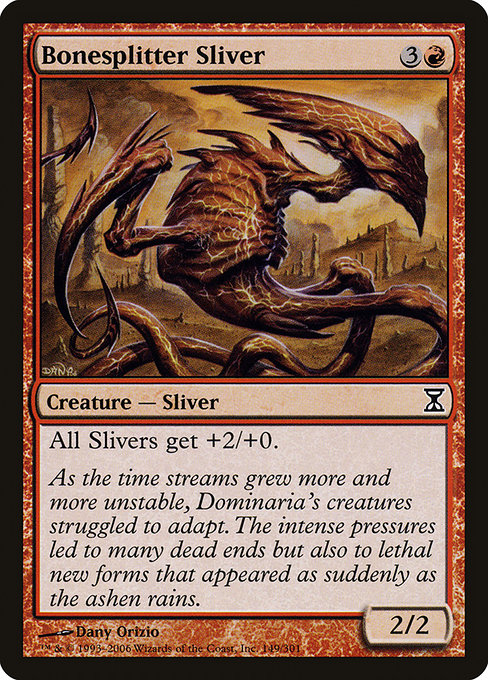 Bonesplitter Sliver from Time Spiral