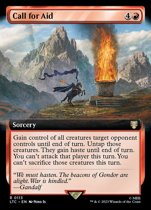 Call for Aid from Tales of Middle-earth Commander