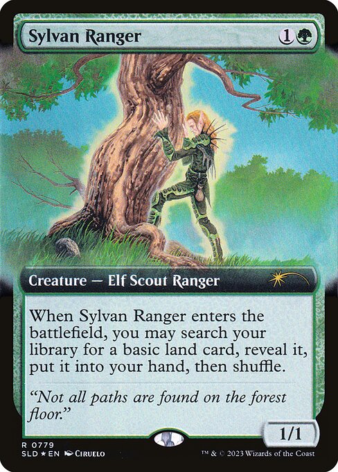 Sylvan Ranger highlighted card art