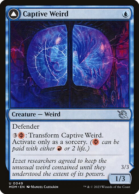 Captive Weird // Compleated Conjurer from March of the Machine