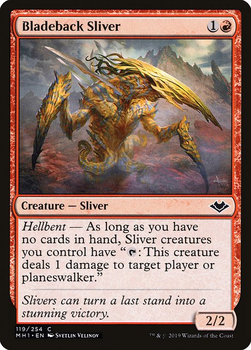 Bladeback Sliver from Modern Horizons