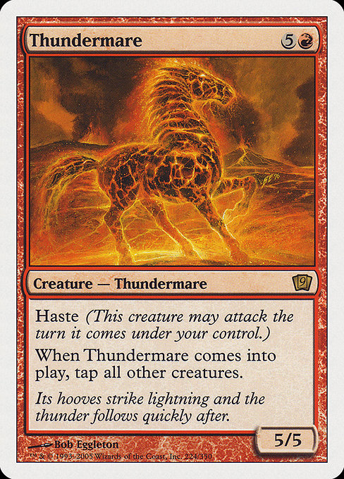 Thundermare highlighted card art