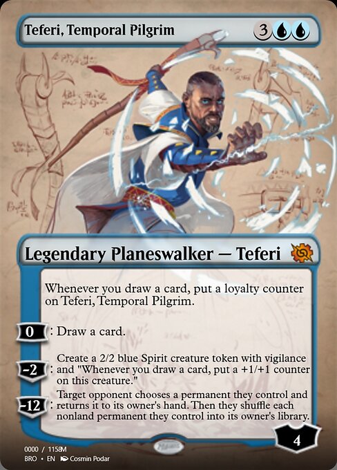 Teferi, Temporal Pilgrim highlighted card art