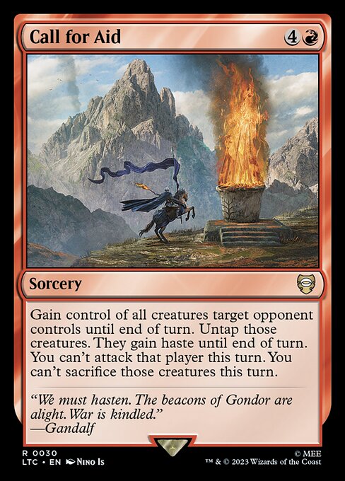 Call for Aid from Tales of Middle-earth Commander