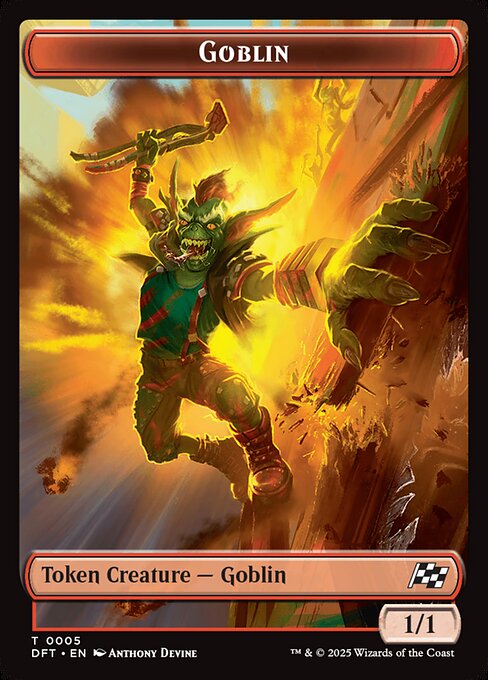 Goblin from Aetherdrift Tokens