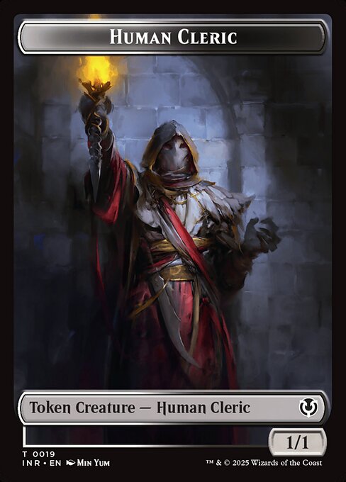 Human Cleric highlighted card art